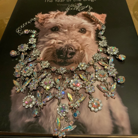 Kirk folly butterfly fairyland crystal ball necklace - Picture 9 of 10